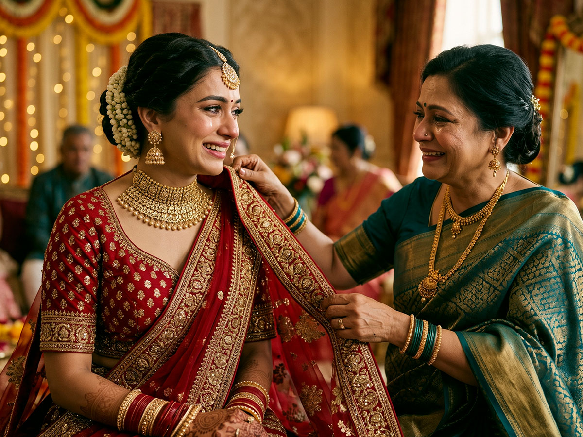 Bride and mother — Wedding Tone™ grade