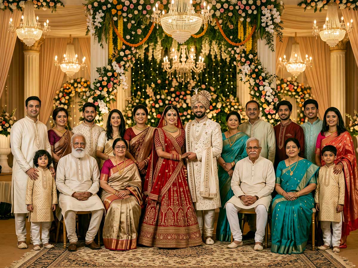 Family portrait — Wedding Tone™ grade